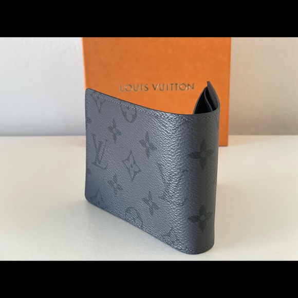 LV x YK Slender Wallet Monogram Eclipse - Wallets and Small